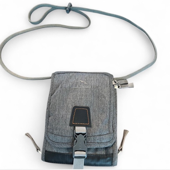 L.L. Bean Charcoal Crossbody - Picture 1 of 8